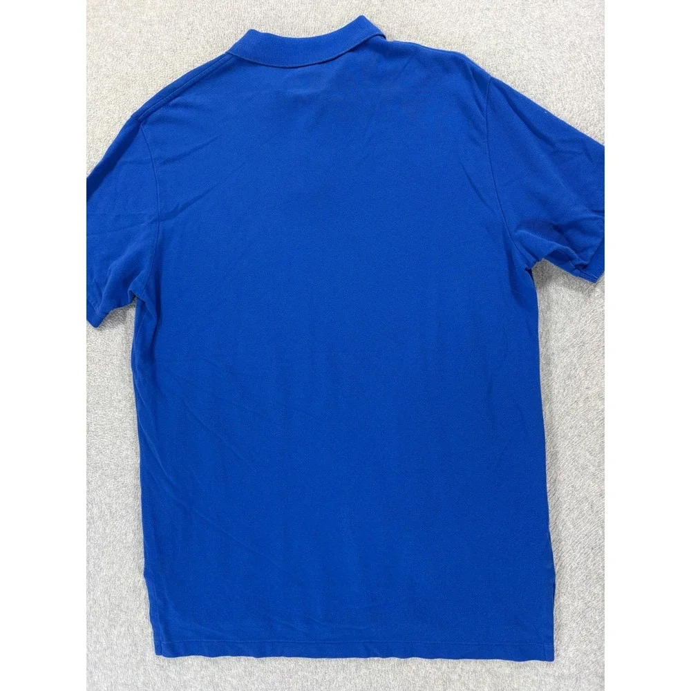 Polo Ralph Lauren Classic Solid Cotton Polo Shirt (Men's XL) Blue